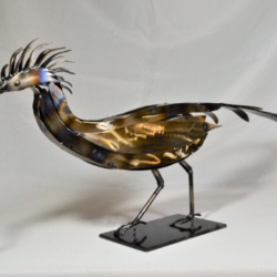 Steel, Welded Roadrunner Sculpture